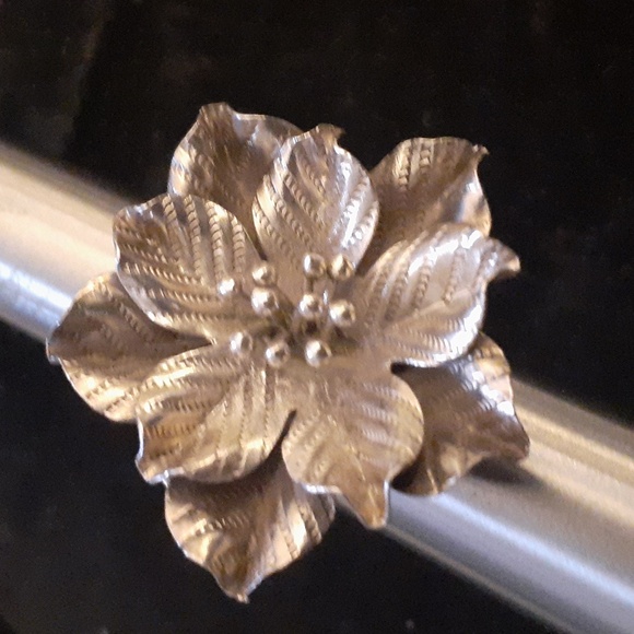 FLOWER 925 NWT RING ONLY STERLING - Picture 1 of 8